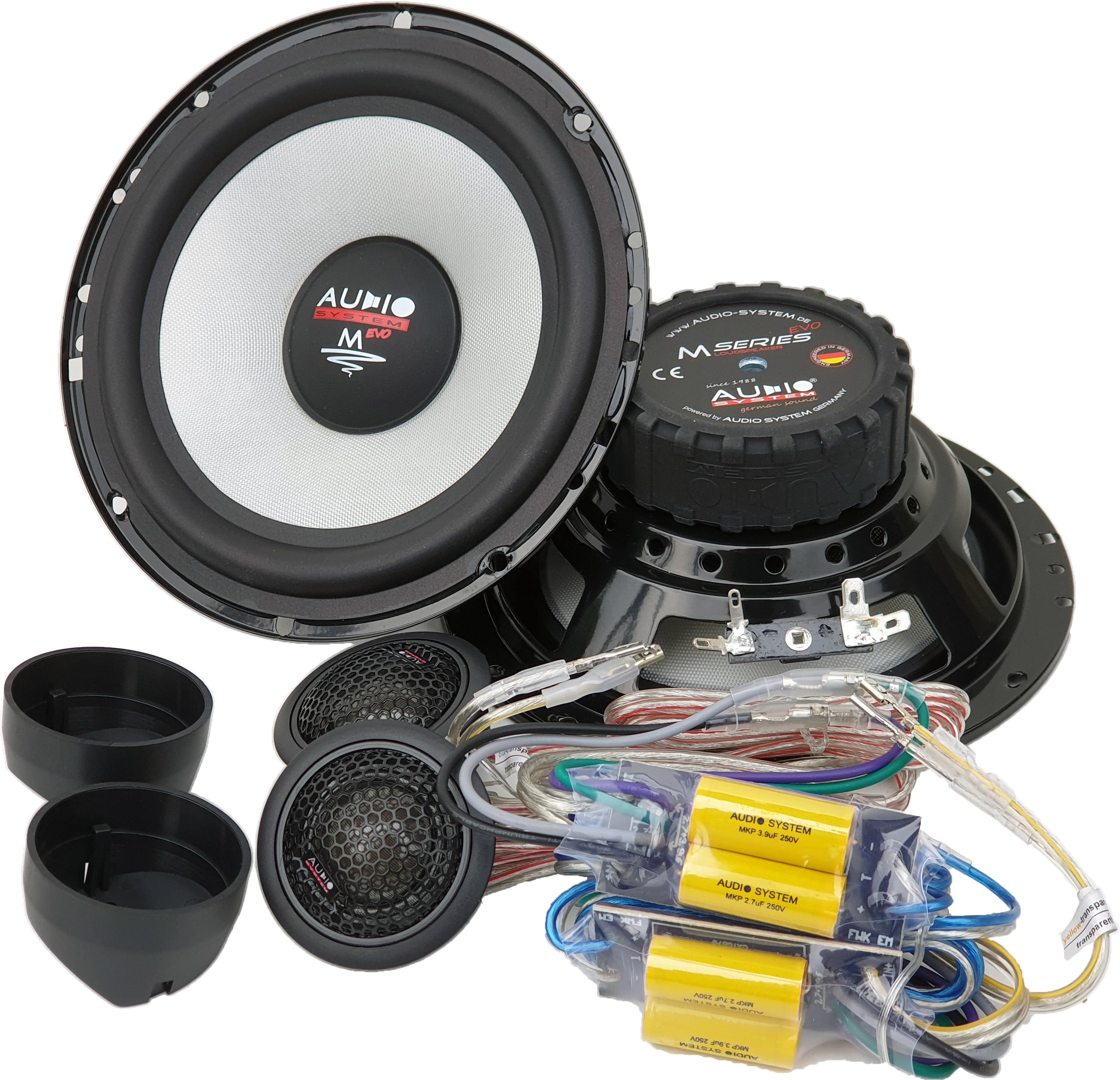 Głośniki samochodowe Audio System M165 EVO2 + P165/30 VAG